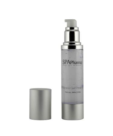 SpaPharma Exfoliating Scrub & Chemical Peel for Face with Glycolic Acid - Enriched with Aloe Vera, Dead Sea Salt, Vitamin B5, C & E - Gentle Facial Exfoliator & Dead Skin Remover for All Skin Types - Buy Online on GoSupps.com