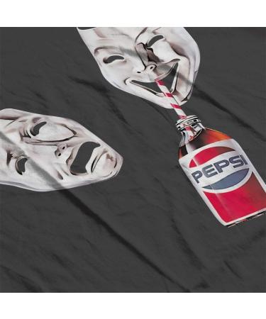 All+Every Pepsi Theatre Masks Women's T-Shirt S Charcoal - Buy Online on GoSupps.com