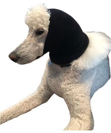 Pet Hoodz for Dogs: Anxiety Calming Ear Muffs and Protection - Medium Black - Buy Online on GoSupps.com