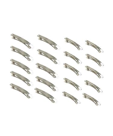 20pcs Assorted Silver French Barrette Hair Clips for DIY Hair Bows - Metal Hair Clip Craft Supplies - Buy Online on GoSupps.com