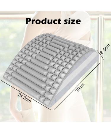 Back & Neck Extensor Device | 2-in-1 Back Trainer & Massager for Alignment & Relaxation - Gray - Buy Online on GoSupps.com