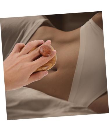 Foytoki Wooden Massage Brush & Comb Set | Natural Back & Body Massage Tools | 2-Piece Wooden Comb Set for Relaxation - Buy Online on GoSupps.com