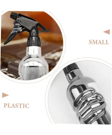 MAGICLULU Hair Salon Spray Bottle Hair Spray Bottle Spray Fine Water Mister Sprayer Flower Sprayer Travel Sprayer Container Plant Plastic Pressure Pump Push Type 23.5x6cm Silver - Buy Online on GoSupps.com