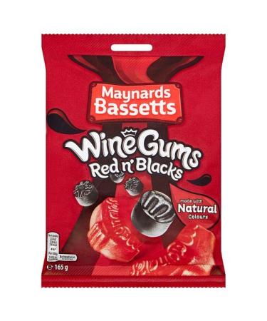 Maynards Red & Black 165g
