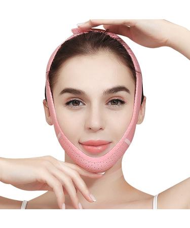 Face Lifting Belt FairyFace Reusable V Line Facial Mask  Double Chin Reducer  V line Face Lift Chin Strap for Women  V Shaped Face Bandage