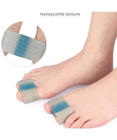 Saluaqui 4-Pack Toe Separator Corrector for Hallux Valgus - Prevent Overlap Reusable & Comfortable Solution for Overlapping Toes - Buy Online on GoSupps.com