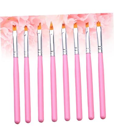 Healeved 1 Nail Painting Tool Builder Gel for Nails Salon 3d Nails Tool Nail Gel Uv Gel Nail Brush Nail Painting Brush Kit De Manicura Nail Art Brush Cleaning Gel Pink Manicure Flower Pen - Buy Online on GoSupps.com