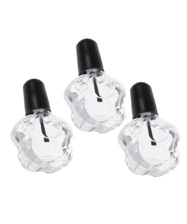 Beavorty False Lashes 3pcs False Eyelash Glue Lace Applique Eyelash Mascara Clear Mascara Double Eyelid Maker Double 5x3cm As Shown