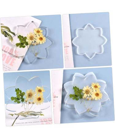 Operitacx Coaster Silicone Mold Resin Epoxy Flexible Silicone Coaster Mold Cup Mat Making Mold Manual Tool - Buy Online on GoSupps.com