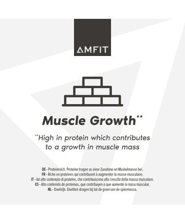 Amfit Nutrition Chocolate Orange Protein Bars - 19.8g Protein Low Sugar (2.1g) - 60g (12-Pack) - Ideal for Health Enthusiasts - Buy Online on GoSupps.com