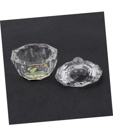 POPETPOP Clear Cups Glass Nail Powder 4*4cm As Shown - Buy Online on GoSupps.com