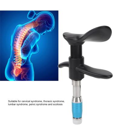 ZJchao Chiropractic Adjustment Tool - Manual Scoliosis Adjuster Back Activator Massage Device with Aluminum Box - Effective Chiropractic Care - Buy Online on GoSupps.com