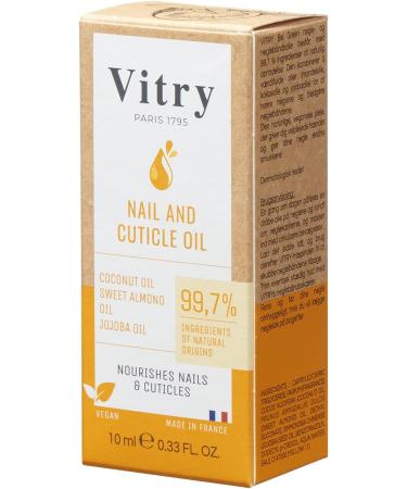Vitry Nail Care Nail and Cuticle Oil 10ml - Buy Online on GoSupps.com