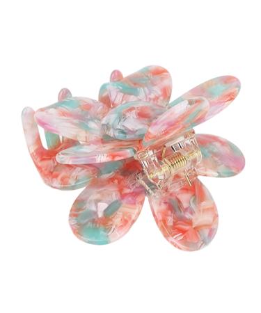 Fashionable Flower-Shaped Hair Clips for Women & Girls - Colorful Acetate Headgear - Buy Online on GoSupps.com