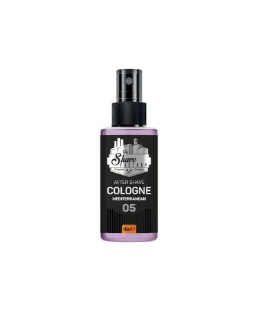 the shave factory After Shave Cologne Series (05 Mediterranean 50ml (1.69 fl. oz)) 05 Mediterranean 1.69 Fl Oz (Pack of 1)