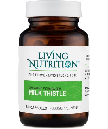 Living Nutrition Organic Fermented Sprouted Milk Thistle - Buy Online on GoSupps.com