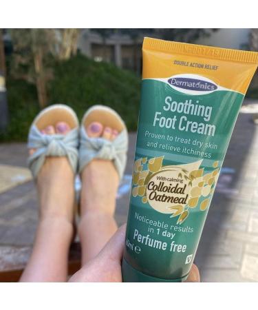 Dermatonics 10% Urea Foot Cream with Manuka Honey - Moisturizes, Soothes, and Repairs Dry Skin on Feet, Elbows, and Hands - 2 oz. Tube - Buy Online on GoSupps.com