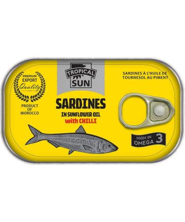 Tropical Sun Sardines with Chilli 48 x 125g