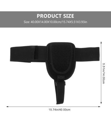 Hernia Belt for Men - Adjustable Supportive & Breathable Nylon Belt for Middle-Aged & Elderly | International Shipping Available - Buy Online on GoSupps.com