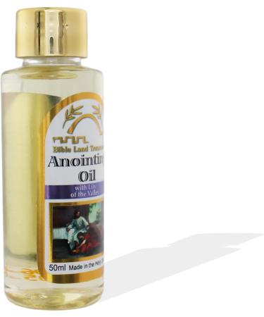 Bible Land Treasures Anointing Oil Set 2 x 50ml Bottles Holy Land Oil with Frankincense Myrrh & Spikenard + Lily of The Valley Biblical Scented Oils for Prayer & Blessing - Buy Online on GoSupps.com
