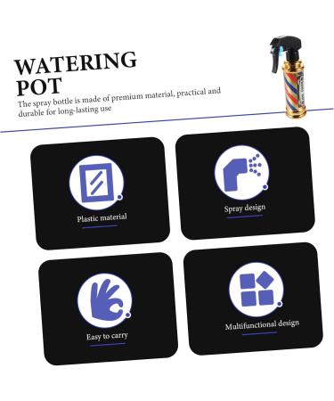 Housoutil 1pc Hair Spray Bottle Spray Bottle for Salon Food Containers Water Mist Sprayer Foggy Spray Bottle Water Sprayer Retro Style Sprayer Plastic Fine Mist Perfume Bottle - Buy Online on GoSupps.com