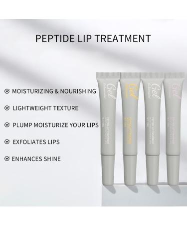 Erinde Clear Lip Balm - Hydrating Lip Treatment for Soft Smooth Lips | Natural Gloss Finish Fruit Flavour 0.33 oz - Salted Caramel 03 - Buy Online on GoSupps.com