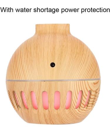 Aromatherapy Diffuser Wood Grain Humidifier Foam Boxing Sticks Diffuser Diffuser Oil 130Ml Diffuser Mute Humidifier Portable USB Cool Mist Humidifier (Light Light Wood Grain - Buy Online on GoSupps.com