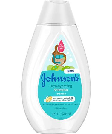 Johnson's Baby Kids Ultra-Hydrating Shampoo 13.6 fl oz - Gentle Cleansing for Soft, Healthy Hair - Buy Online on GoSupps.com