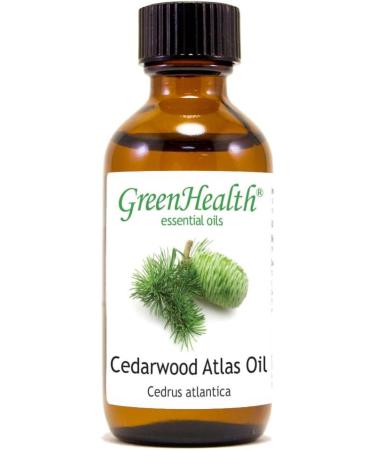 2 fl oz - Cedarwood Atlas Essential Oil - 100% Pure Essential - GreenHealth - Buy Online on GoSupps.com