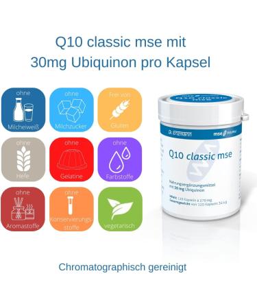 Buy Vegan Ubiquinone Capsules 30mg - 120 High Dose Kaneka Coenzyme Q10 for 4 Months | Shop Internationally - Buy Online on GoSupps.com