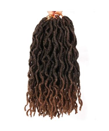 Shop 6 Packs Faux Locs Crochet Hair - 30.5cm Nu Locs Short Braids & Dreadlocks - Durable & Stylish #t1b/30 - Buy Online on GoSupps.com