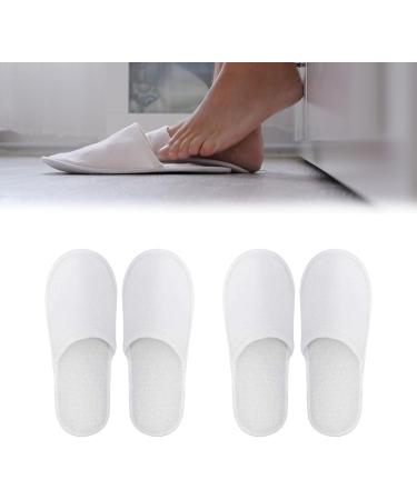 Comioke Hotelslipper - Disposable Shoes for Guests | 2 Pairs Terry Slippers for Men & Women | Universal Size One-Way Wedding Slippers - Buy Online on GoSupps.com
