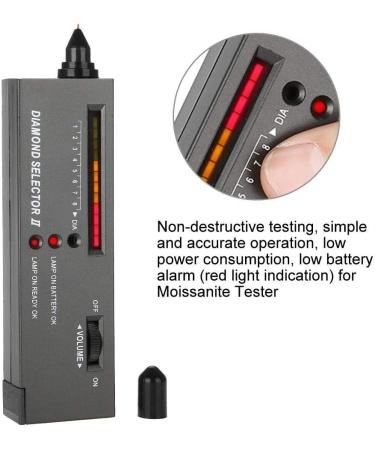 Professional Diamond Tester II - High Accuracy Portable Gemstone Testing Tool Set for Novice and Expert Jewelers - Buy Online on GoSupps.com