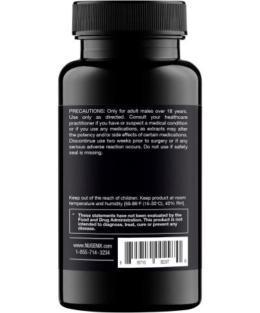 Nugenix Cortisol Control - Adrenal Support Supplement for Men | 60 Capsules - Buy Online on GoSupps.com