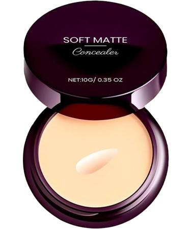 Correcteur Haute Couvrance Finition Mate Waterproof Cr me Cr me L g re 10g Imperm able pour v nement Matin Voyage F te Maison Ext rieur Quotidien Blanc ivoire - Buy Online on GoSupps.com