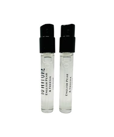Lot of 2 J.Malone's English Pear & Freesia Cologne Spray Sample Vial