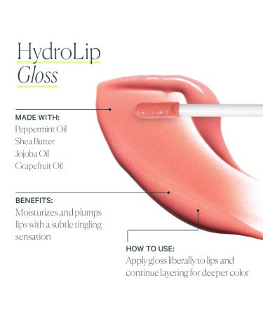 WELL PEOPLE HydroLip Gloss | Plant-Based Clean Beauty (Peachy Pink 0.16 fl oz) - Buy Online on GoSupps.com