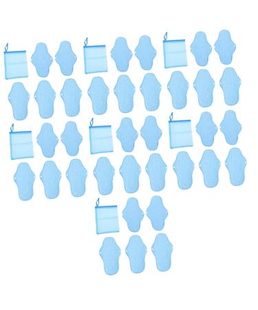 Solustrie 7 sentences 6-ply women's bonds from Polarfleece Aktivkohlepad overnight Women's flags for panty liners Washing women. Reusable menstrual pads PoleLleece-Pad Maternity