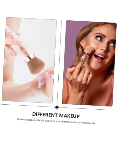 Ipetboom 1 Set 3 in 1 Makeup Brush Stippling Cosmetic Accessories Mineral Brush Eyeliner Foundation Brush Blush Brush Cosmetic Brush Cosmetics Acrylic Woman Portable White Concealer Brush - Buy Online on GoSupps.com