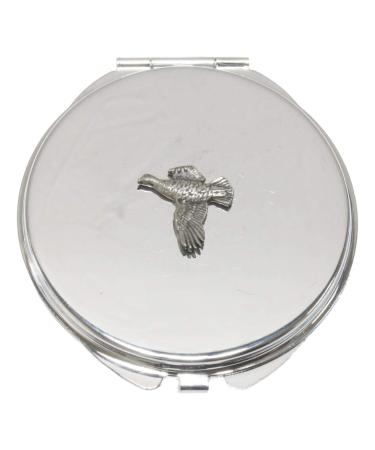 Grouse Flying Compact Mirror Handbag Gift With Free Engraving 167