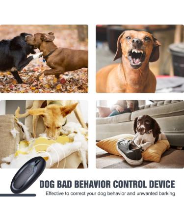 Stop Dog Barking Device Ultrasonic Anti Barking Devices for Dogs 16.4FT Rechargeable Handheld Dog Barking Control Device Dog Barking Deterrent Dog training Tool Anti Bark Stopper for Most Dogs Blue Black-9 - Buy Online on GoSupps.com