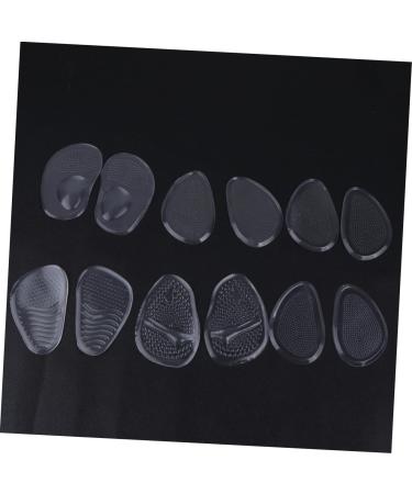 NOLITOY 6 Pairs Non-Slip Forefoot Insoles for High-Heeled Shoes | Cushion Pads for Comfort & Support - Buy Online on GoSupps.com