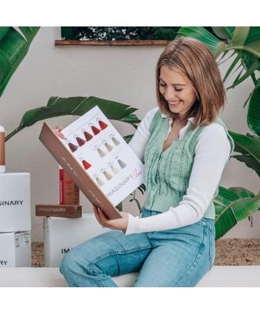  Imaginary Teintes Women Professional Permanent Hair Color 100 ml (Blonde Shade Violet Mahogany 6-52) - Buy Online on GoSupps.com