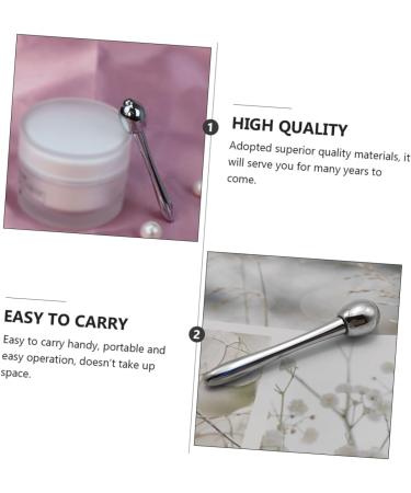 Applicateur Cr me Yeux Masseur Oculaire Argent Massage Visage Femme Rodage Contour Yeux Soin Peau Fatigue - Buy Online on GoSupps.com