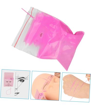FRCOLOR 2pcs Make up Kit Cosmetic Measuring Tools Eyebrow Measurement Tool Stickers Measuring Line Major - Buy Online on GoSupps.com