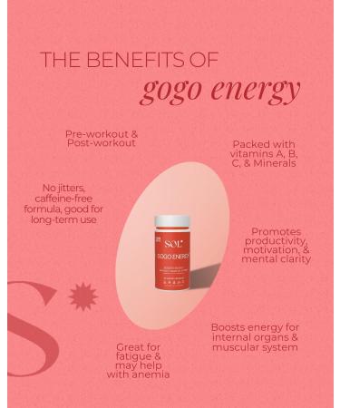 Sol Nutrition Man Power & Gogo Enery Supplement Bundle - Buy Online on GoSupps.com