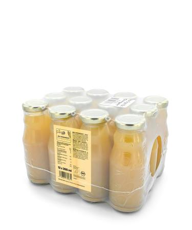 KoRo - Organic ginger concentrate 12x200 ml - Naturally pungent ginger shots, without artificial additives, composed of 96.5%
