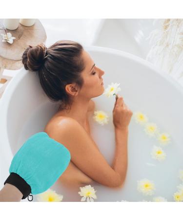 Housoutil 2 Sets Bath Set Shower Scrubber for Body Loofah Sponge Shower Loofah Men Body Scrub Bath Accessories Holiday Bath Scrubber Bath Gloves Balls Bath Ball Single Layer Rayon - Buy Online on GoSupps.com