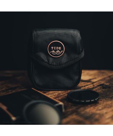 Tide Optics Filter Pouch - Holds 5 Filters Up to 86mm - Durable & Water Resistant Case for Camera Filters - Buy Online on GoSupps.com
