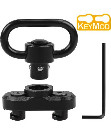 FENTUK Keymod 2 Point Sling Swivels - 2 Pack Quick Detach Mounts for Keymod System - Buy Online on GoSupps.com